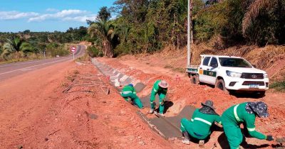 16 - IMPLANTAÇÃO E PAVIMENTAÇÃO DO REMANESCENTE DA RODIVIA MT-352 -TRECHO VALE DE SÃO DOMINGOS - PONTES E LACERDA